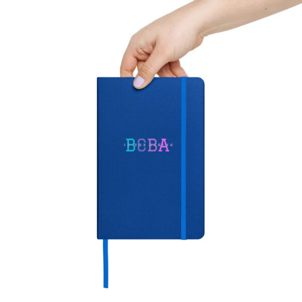 bcba color hardcover bound notebook blue