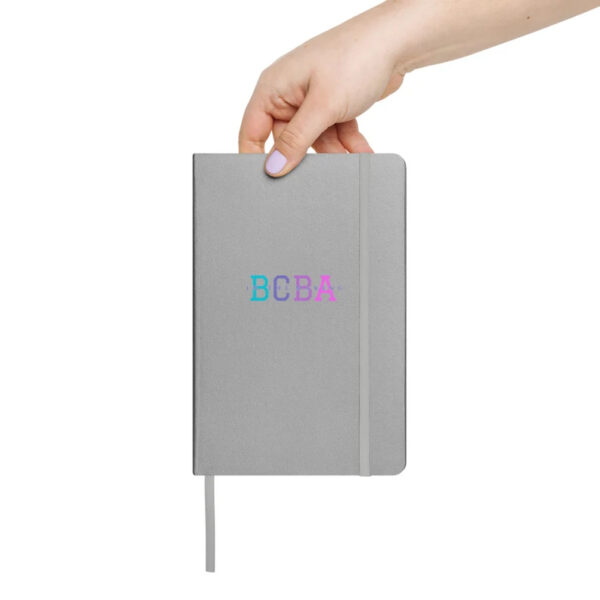 bcba color hardcover bound notebook grey