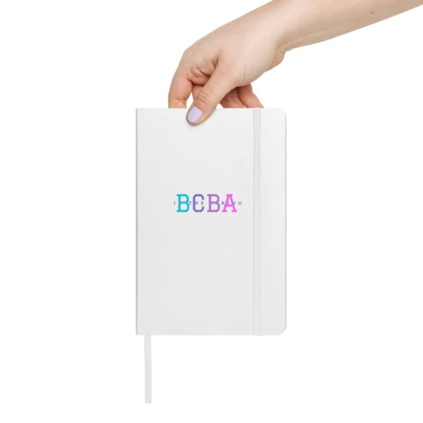 bcba color hardcover bound notebook white