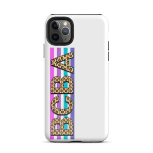 bcba striped tough case for iphone